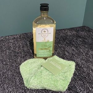 Bath & Body Works | Aromatherapy Body Wash & Foam Bath + Lounge Socks